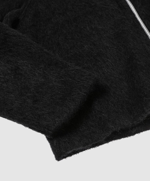 Our Legacy(アワーレガシー)の「OUR LEGACY FULL ZIP HOOD(パーカー・メンズ・ブラック・46/44)」の7枚目の写真