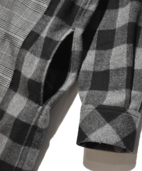 ブラウス シャツ WOMAN GLEN x BLOCK CHACK CRY レディース メンズ セール】WOMAN GLEN x BLOCK CHACK CRY（シャツ/ブラウス