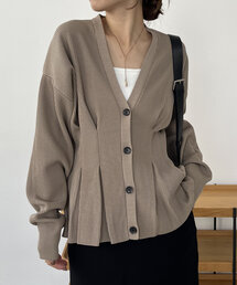 CAPRICIEUX LE'MAGE | ウエストタックカーディガン(カーディガン/ボレロ)