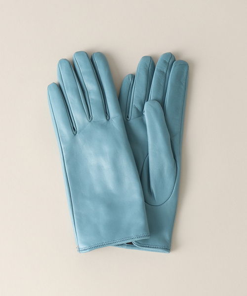 IENA（イエナ）の「GALA GLOVES/ガラ グローブ LEATHER GLOVE グローブ DO25N（手袋・レディース・ライトグレー/イエロー/ブルー系その他/ブラック/ブラウン・FREE）」の4枚目の写真
