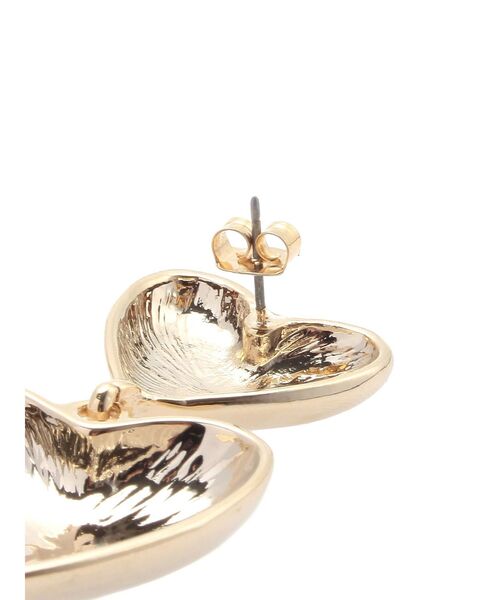 EVRIS(エヴリス)の「DOUBLE HEARTピアス(ピアス(両耳用)・レディース・シルバー/ゴールド・FREE)」の10枚目の写真