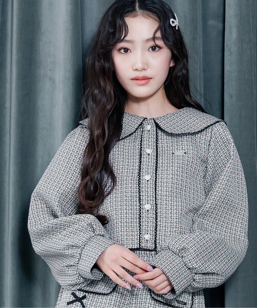 セール】【セットアップ】ツイードジャケット（セットアップ）｜algy