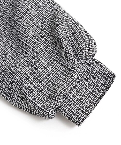 algy（アルジー）の「【セットアップ】ツイードジャケット（セットアップ・キッズ・ブラック/ピンク・XX-SMALL/X-SMALL/MEDIUM/SMALL）」の8枚目の写真