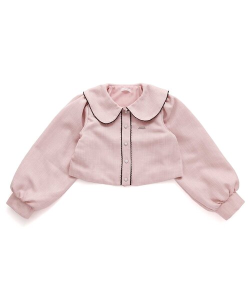 algy（アルジー）の「【セットアップ】ツイードジャケット（セットアップ・キッズ・ブラック/ピンク・XX-SMALL/X-SMALL/MEDIUM/SMALL）」の12枚目の写真