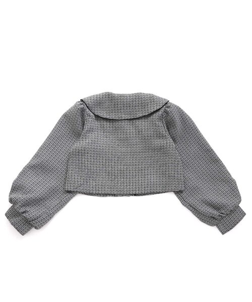 algy（アルジー）の「【セットアップ】ツイードジャケット（セットアップ・キッズ・ブラック/ピンク・XX-SMALL/X-SMALL/MEDIUM/SMALL）」の13枚目の写真