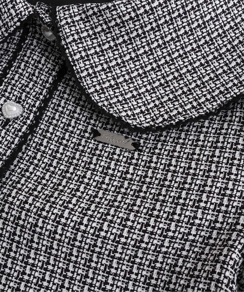 algy（アルジー）の「【セットアップ】ツイードジャケット（セットアップ・キッズ・ブラック/ピンク・XX-SMALL/X-SMALL/MEDIUM/SMALL）」の17枚目の写真