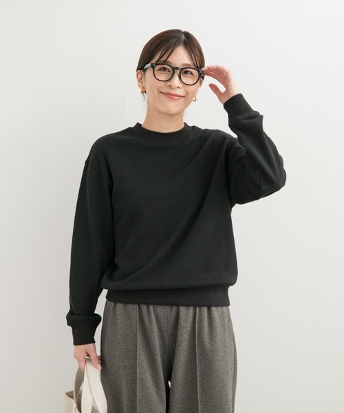 セール】『毛玉防止』裏毛クルーネックプルオーバー（Tシャツ