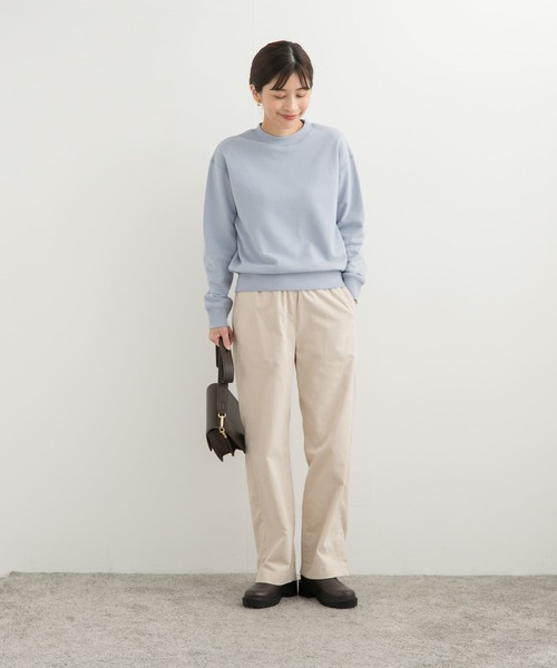 セール】『毛玉防止』裏毛クルーネックプルオーバー（Tシャツ