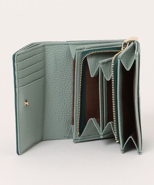 efffy(エフィー)の「【efffy/エフィー】 コンパクトウォレット イタリア製牛革 日本製(財布・レディース・グリーン系その他/ラベンダー/ネイビー/ピンク/アイボリー/グレイッシュベージュ/ダークブラウン/イエロー/グリーン/ライム/イエロー系その他/ピンク系その他・FREE)」の21枚目の写真