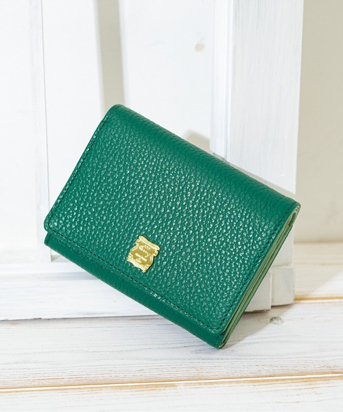 efffy(エフィー)の「【efffy/エフィー】 コンパクトウォレット イタリア製牛革 日本製(財布・レディース・グリーン系その他/ラベンダー/ネイビー/ピンク/アイボリー/グレイッシュベージュ/ダークブラウン/イエロー/グリーン/ライム/イエロー系その他/ピンク系その他・FREE)」の6枚目の写真
