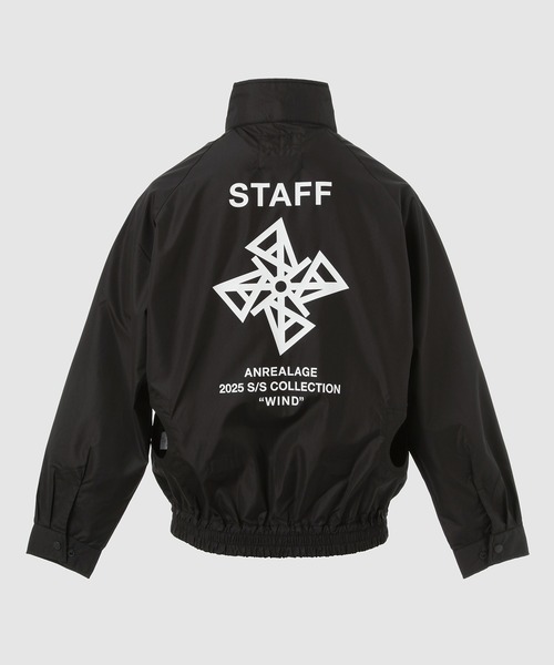 ANREALAGE（アンリアレイジ）の「STAFF JACKET（ブルゾン・メンズ・ブラック・48/46/38）」の2枚目の写真