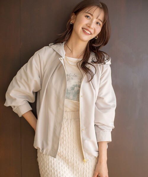 ANY SIS(エニィスィス)の「【貴島明日香さんコラボ】チュールレイニャード猫 Tシャツ(Tシャツ/カットソー・レディース・ライトグレー系/アイボリー系・2)」の22枚目の写真