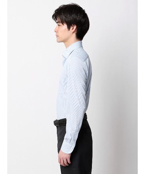 (ティー・ジェイズ) Tee Jays レディース ストレッチ Luxury 長袖 ポプリンシャツ ワイシャツ PC3548 (ライトブルー) ワイシャツ 花柄 プリント イエロー LOUIS & CLERK｜STYLE WORKS