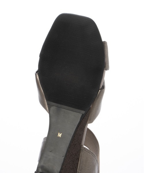 enchanted（エンチャンテッド）の「クロスワンストゴムウエッジサンダル（サンダル・レディース・ブラック/ブルーグレー/シルバー/シルバーグレー・S/M/L/LL）」の15枚目の写真