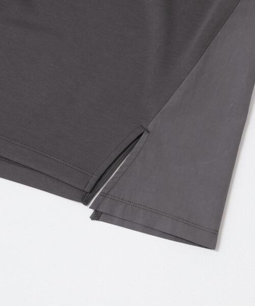 ITEMS URBANRESEARCH(アイテムズ アーバンリサーチ)の「ドッキングプルオーバー(Tシャツ/カットソー・レディース・オフホワイト/チャコールグレー/ベージュ・FREE)」の13枚目の写真