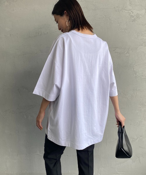 tシャツ 「HEALTHKNIT/ヘルスニット」 別注 ビッグシルエット ヘンリーネックTシャツ レディース メンズ セール】【Healthknit】ドライジャージー ヘンリーネックTシャツ