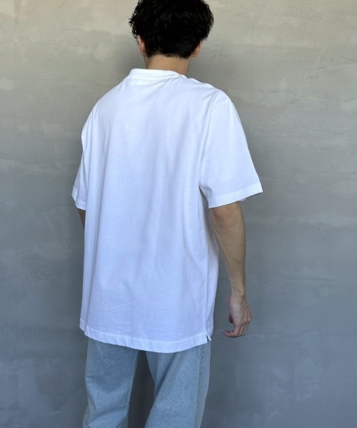 LACOSTE（ラコステ）の「[LACOSTE/ラコステ] ワンポイントロゴ クルーネックポケットTシャツ（Tシャツ/カットソー・レディース・ブラック/ネイビー/ホワイト/オフホワイト・2/3/4/5/6）」の14枚目の写真