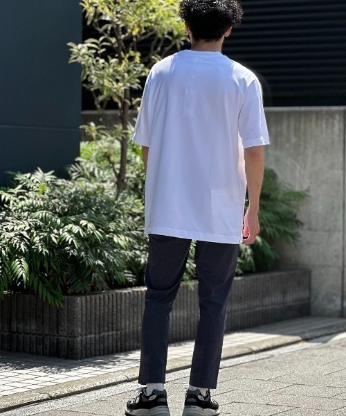 LACOSTE（ラコステ）の「[LACOSTE/ラコステ] ワンポイントロゴ クルーネックポケットTシャツ（Tシャツ/カットソー・レディース・ブラック/ネイビー/ホワイト/オフホワイト・2/3/4/5/6）」の5枚目の写真