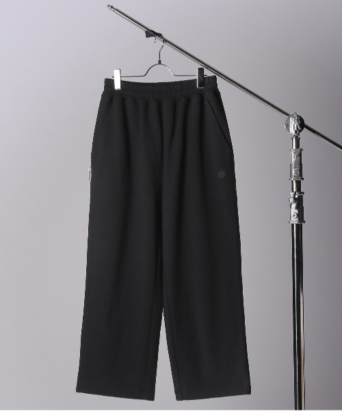 SIGNAL SPORTS（シグナルスポーツ）の「【SIGNAL SPORTS】13オンスヘビーウェイトコットン/裏毛スウェットワイドパンツ（スウェットパンツ・メンズ・その他4/ネイビー/ブラック・FREE）」の2枚目の写真