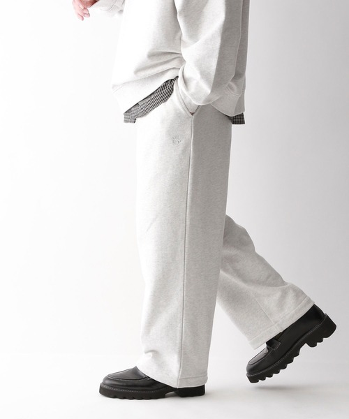 SIGNAL SPORTS（シグナルスポーツ）の「【SIGNAL SPORTS】13オンスヘビーウェイトコットン/裏毛スウェットワイドパンツ（スウェットパンツ・メンズ・その他4/ネイビー/ブラック・FREE）」の5枚目の写真