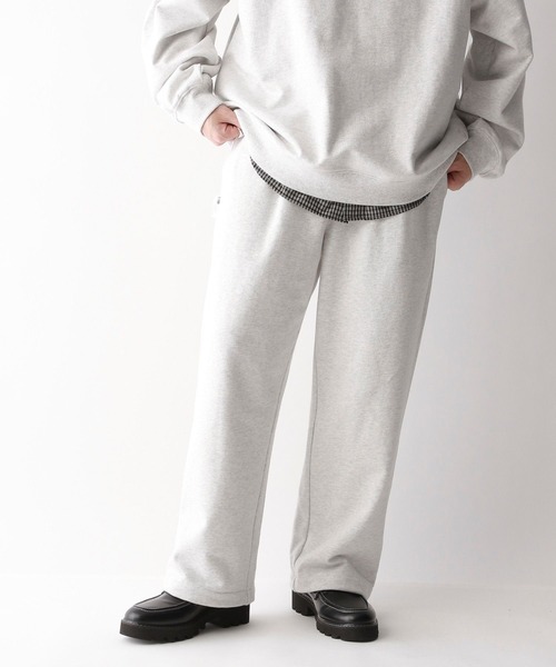 SIGNAL SPORTS（シグナルスポーツ）の「【SIGNAL SPORTS】13オンスヘビーウェイトコットン/裏毛スウェットワイドパンツ（スウェットパンツ・メンズ・その他4/ネイビー/ブラック・FREE）」の7枚目の写真