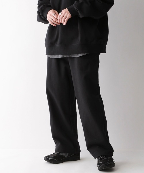 SIGNAL SPORTS（シグナルスポーツ）の「【SIGNAL SPORTS】13オンスヘビーウェイトコットン/裏毛スウェットワイドパンツ（スウェットパンツ・メンズ・その他4/ネイビー/ブラック・FREE）」の13枚目の写真