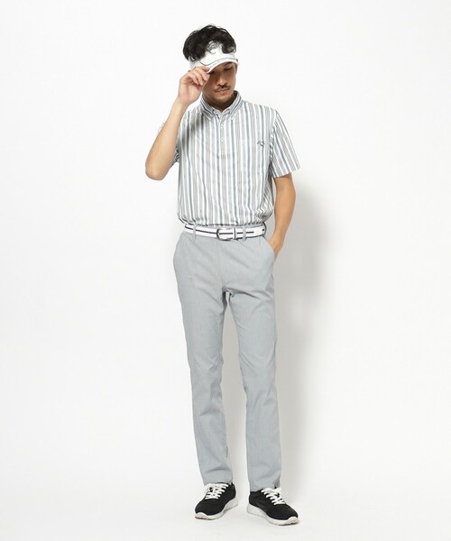 adabat（アダバット）の「シャンブレードビーテーパードパンツ（その他パンツ・メンズ・ライトグレー系3/ベージュ系その他6/ネイビー系3/ブルーグリーン・46/48/50/52）」の15枚目の写真