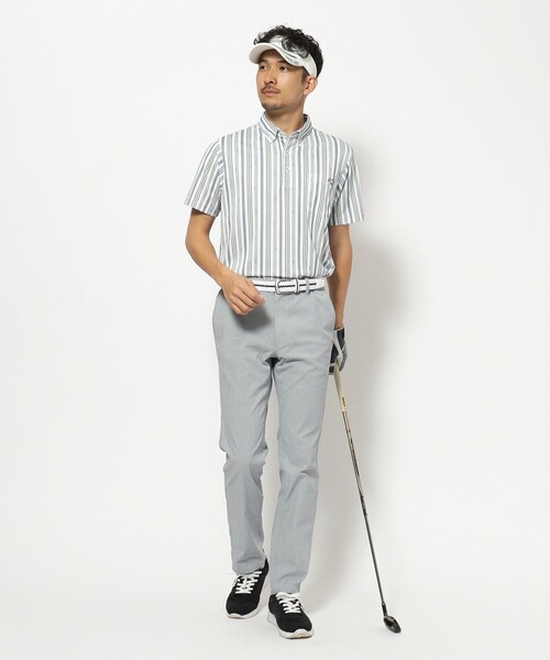 adabat（アダバット）の「シャンブレードビーテーパードパンツ（その他パンツ・メンズ・ライトグレー系3/ベージュ系その他6/ネイビー系3/ブルーグリーン・46/48/50/52）」の16枚目の写真
