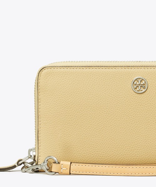 人気★トリーバーチ ロビンソン コンチネンタルウォレット 長財布 ピスタチオ Robinson トリーバーチ TORY BURCH 財布 長財布 ロビンソン