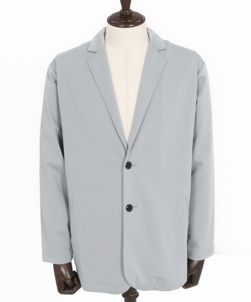 CAMBIO（カンビオ）の「mj10561- ポンチテーラードジャケット（テーラードジャケット・メンズ・グレー系その他/ブラック/ライトグレー・M/L/XL）」の21枚目の写真