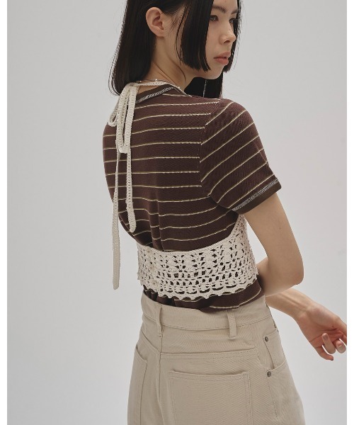 Crochet Knit Bustier（その他トップス）｜TODAYFUL（トゥデイ