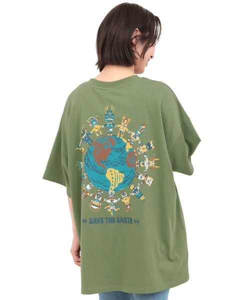 チチカカ　まとめ売りフリーM チビカチナプリントTシャツ【ユニセックス】（Tシャツ