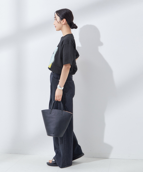 journal standard L'essage(ジャーナルスタンダードレサージュ)の「POETMEETSDUBWISE KJLW COLLAGE 1:Tシャツ(Tシャツ/カットソー・レディース・ブラック系その他/ホワイト・FREE)」の12枚目の写真