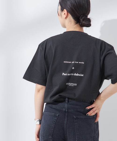 journal standard L'essage(ジャーナルスタンダードレサージュ)の「POETMEETSDUBWISE KJLW COLLAGE 1:Tシャツ(Tシャツ/カットソー・レディース・ブラック系その他/ホワイト・FREE)」の14枚目の写真