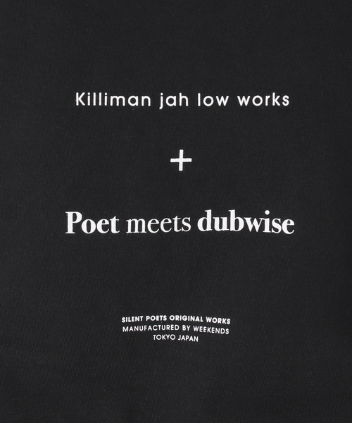 journal standard L'essage(ジャーナルスタンダードレサージュ)の「POETMEETSDUBWISE KJLW COLLAGE 1:Tシャツ(Tシャツ/カットソー・レディース・ブラック系その他/ホワイト・FREE)」の4枚目の写真