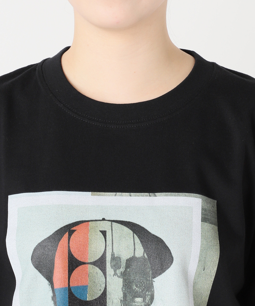 journal standard L'essage(ジャーナルスタンダードレサージュ)の「POETMEETSDUBWISE KJLW COLLAGE 1:Tシャツ(Tシャツ/カットソー・レディース・ブラック系その他/ホワイト・FREE)」の5枚目の写真
