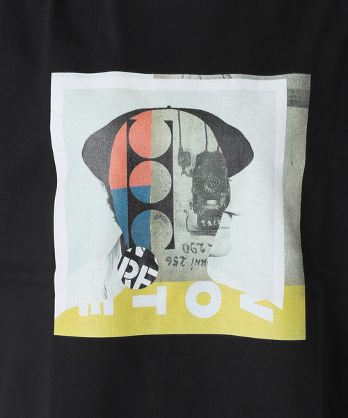 journal standard L'essage(ジャーナルスタンダードレサージュ)の「POETMEETSDUBWISE KJLW COLLAGE 1:Tシャツ(Tシャツ/カットソー・レディース・ブラック系その他/ホワイト・FREE)」の9枚目の写真