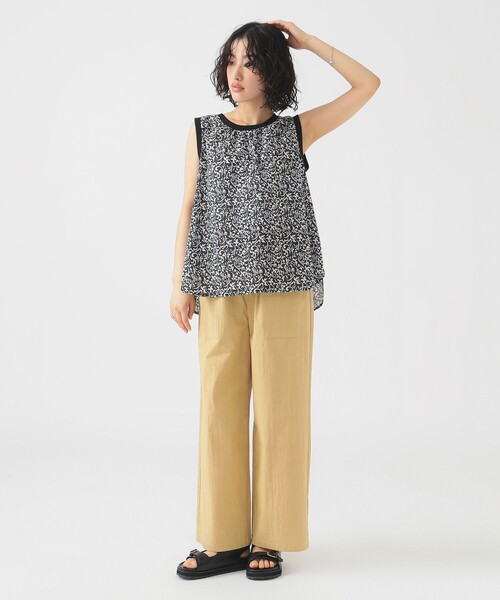 B:MING by BEAMS（ビーミングバイビームス）の「総柄 ブラウス（シャツ/ブラウス・レディース・グリーン/ブラック/ブラウン系その他/ブルー・ONE SIZE）」の13枚目の写真