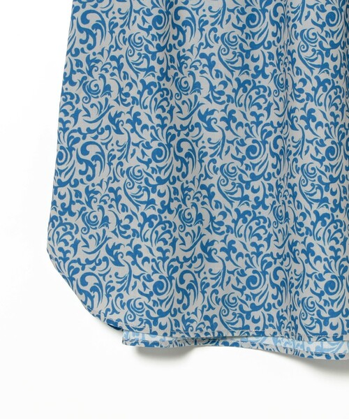 B:MING by BEAMS（ビーミングバイビームス）の「総柄 ブラウス（シャツ/ブラウス・レディース・グリーン/ブラック/ブラウン系その他/ブルー・ONE SIZE）」の8枚目の写真