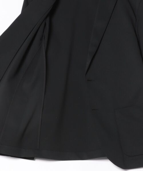 m.f.editorial（エムエフエディトリアル）の「【ストレッチ ウォッシャブル】m.f.エディトリアル メンズ circle motion JERSEY 2ボタンジャケット(セットアップ可能)（テーラードジャケット・メンズ・ブラック/グレー系その他2・MEDIUM/LARGE/X-LARGE）」の4枚目の写真