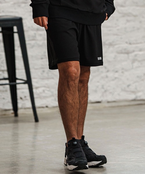 felkod(フィルコッド)の「mp13319- Cord Jersey Shorts ショートパンツ(その他パンツ・メンズ・ホワイト/ブラック/ホワイト×ブラック・L/M/S)」の13枚目の写真