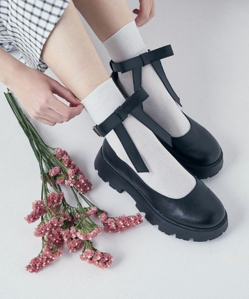 特価商品  セール】ビッグリボン厚底パンプス（パンプス）｜F i.n.t 靴