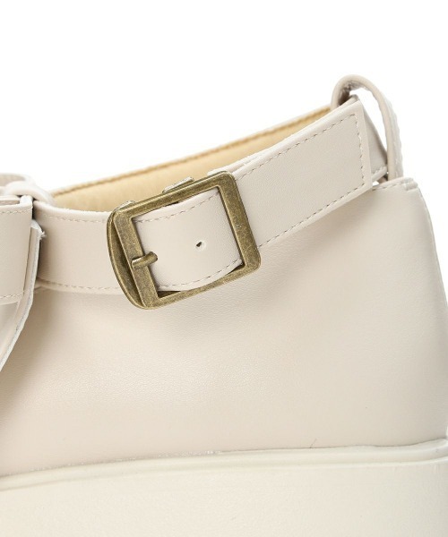 F i.n.t(フィント)の「ビッグリボン厚底パンプス/ fint フィント(パンプス・レディース・アイボリー/ブラック・S/M/L)」の17枚目の写真