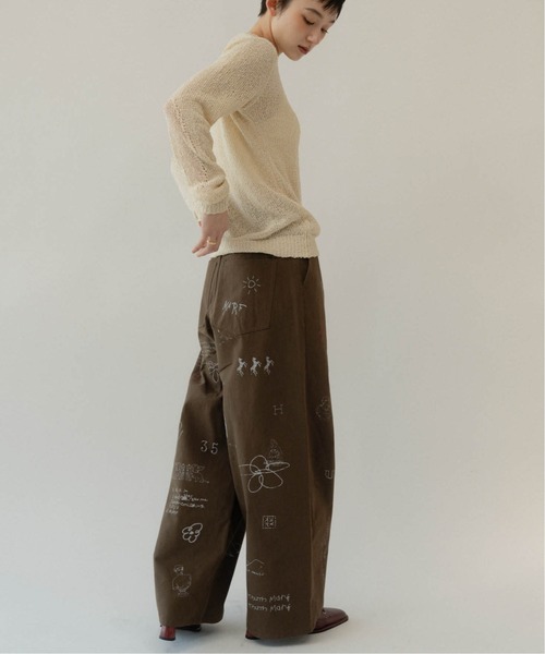 high waist tattoo pants(KotokaIzumi collab)（その他パンツ