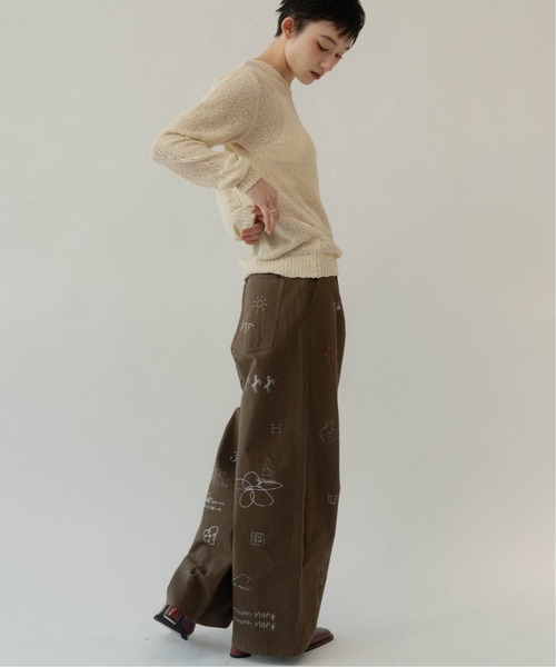 high waist tattoo pants(KotokaIzumi collab)（その他パンツ