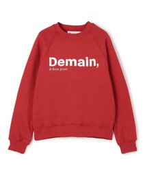 DEMAIN IL FERAJOUR スウェットシャツ