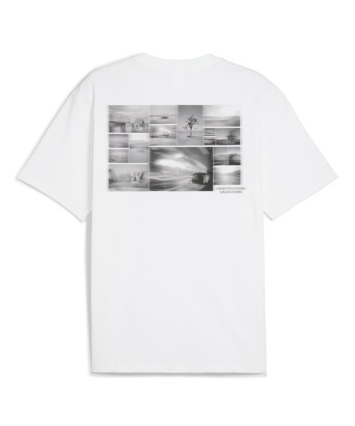 PUMA(プーマ)の「PUMA PUMA x Liberaiders TEE(プーマ x リベレイダース ティー)(Tシャツ/カットソー・メンズ・ホワイト系/ブラック系・X-LARGE/MEDIUM)」の1枚目の写真
