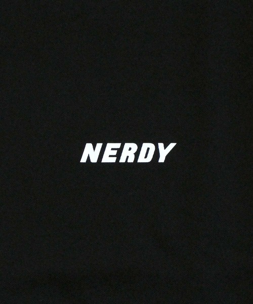 NERDY（ノルディ）の「NERDY バイカラーメンズトラックトップ NY BICOLOR MEN'S TRACK TOP（ジャージ・メンズ・ブラック/クリーム・S/M/L）」の7枚目の写真