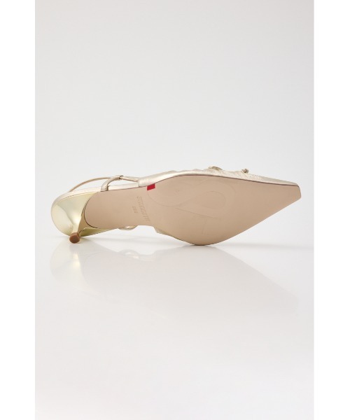 STACCATO(スタッカート)の「ソフティギャザーオープンパンプス(パンプス・レディース・ホワイト/ゴールド・22.5cm/23cm/23.5cm/24cm/24.5cm)」の11枚目の写真