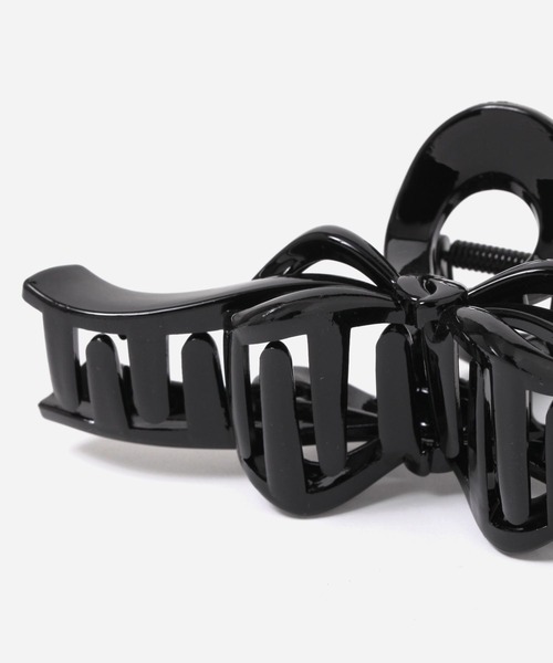 FOREVER 21（フォーエバー トゥエンティーワン）の「リボンヘアクリップ3（バレッタ/ヘアクリップ・レディース・ブラック/ブラウン・FREE）」の4枚目の写真